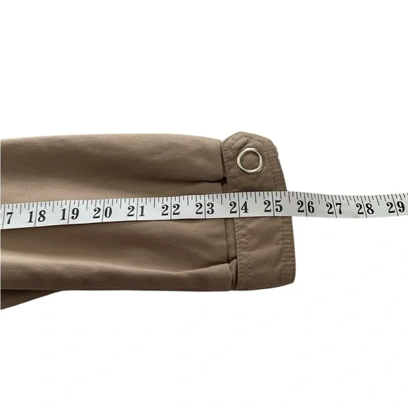 H&M Women's Beige Utility Jacket, size 6 - Picture 7 of 8